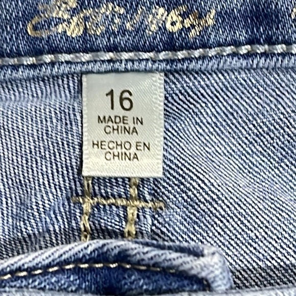 Seven7 Distressed Denim Weekend Plus Size Shorts - EUC - Picture 4 of 6